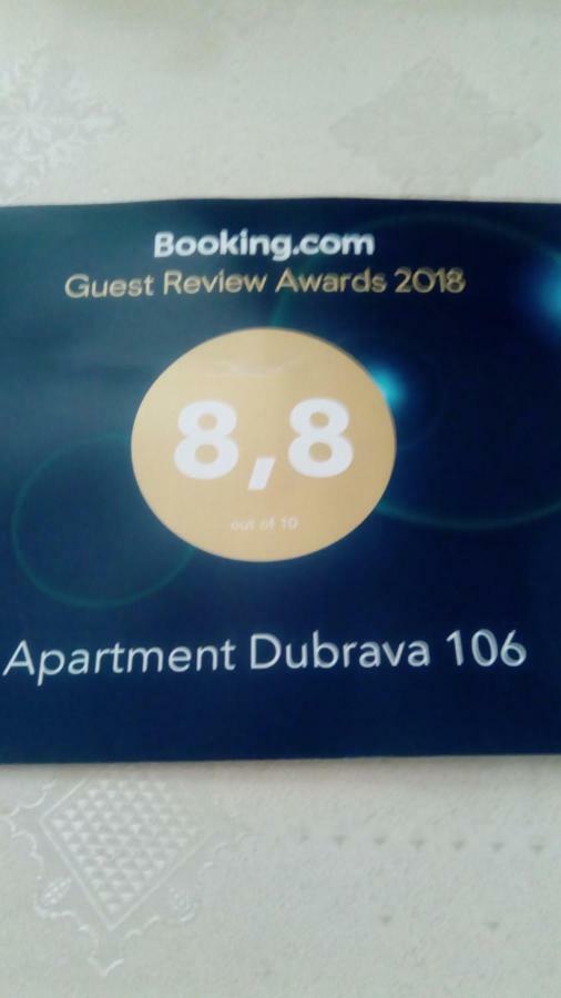 Apartments Dubrava 106 도브라 보다 외부 사진